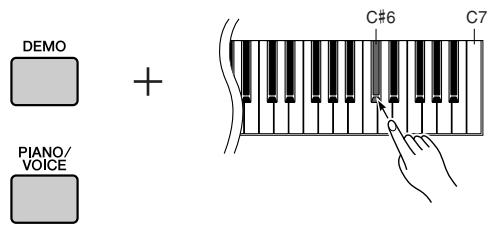 YAMAHA N-100 - Activation/désactivation de program change (changement de programme) - 1