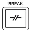 YAMAHA TYROS 4 - - Touche [BREAK] (rupture) - 1