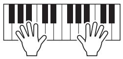 YAMAHA TYROS 4 - Appuyez sur la touche [SYNC START] (début synchronisé) pour activer la fonction de début synchronisé. - 2