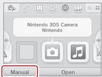 NINTENDO NEW 3DS - Electronic manuals for software applications - 1
