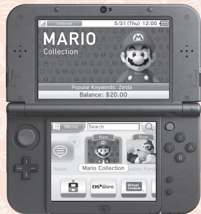 NINTENDO NEW 3DS - Nintendo eShop - 2