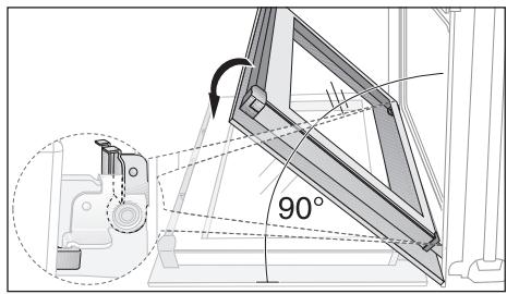 ARTHUR MARTIN AOB98000X - Accrochage de la porte du four - 2