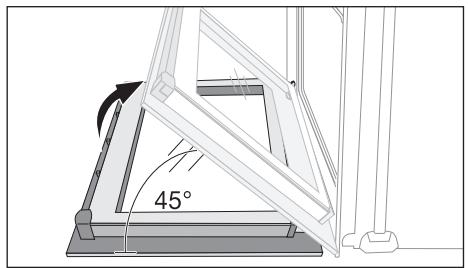 ARTHUR MARTIN AOB98000X - Démonter les vitres de la porte et la gouttière - 3