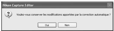 NIKON CAPTURE - Boites de dialogue de confirmation - 1