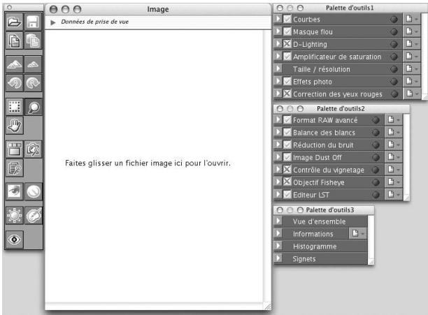 NIKON CAPTURE - Comment glisser-deposer des images - 2
