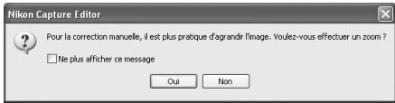 NIKON CAPTURE - Boites de dialogue de confirmation - 2