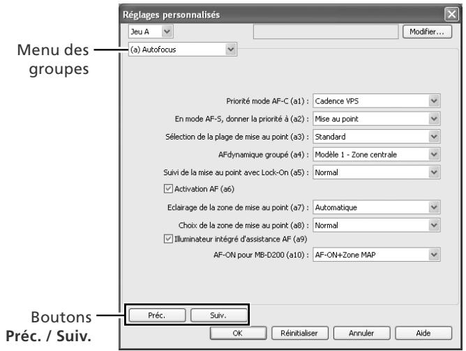 NIKON CAPTURE - Réglages personalisés pour la gamme D2 et D200 - 1