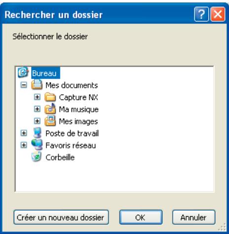 NIKON CAPTURE NX - Ouvrir le dossier dans le navigateur... - 1