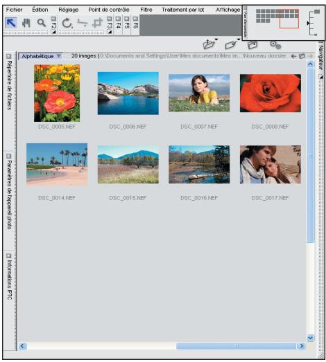 NIKON CAPTURE NX - TABLE LUMINEUSE - 1
