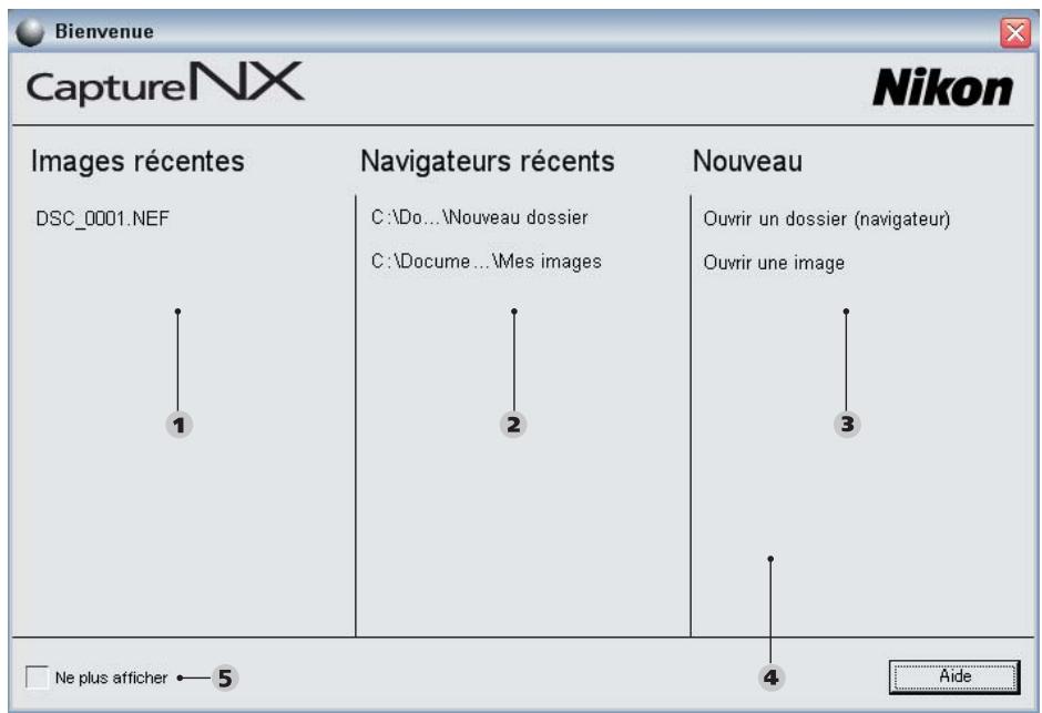 NIKON CAPTURE NX - Ouvrir Capture NX - 1