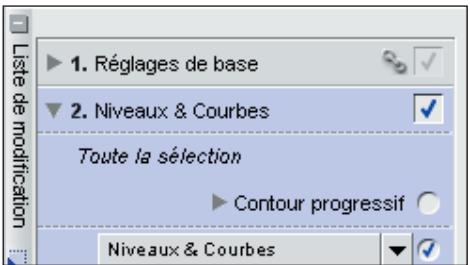 NIKON CAPTURE NX - Modifier des étapes et des améliorations - 2