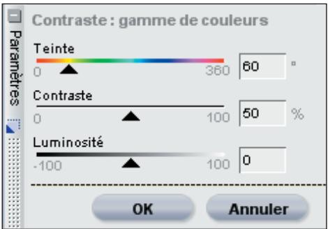 NIKON CAPTURE NX - Contraste : gamme de couleurs... - 1