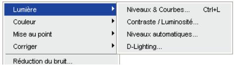 NIKON CAPTURE NX - Niveaux &amp; Courbes - 1
