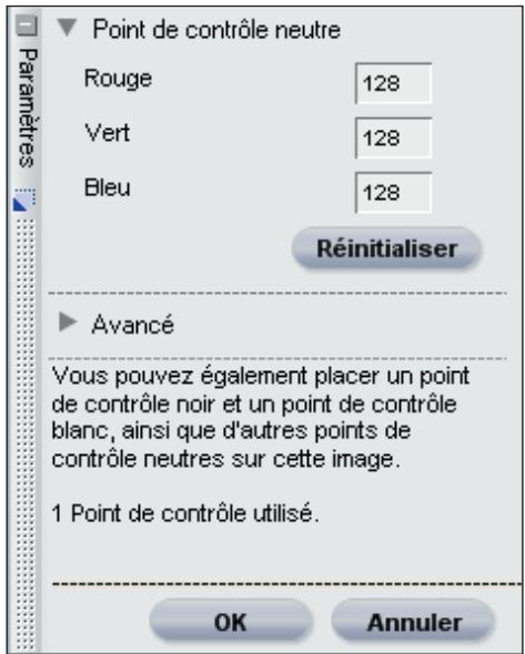 NIKON CAPTURE NX - Point de contrôle neutre... - 1
