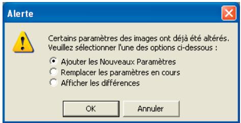 NIKON CAPTURE NX - Fenêtre d'alerte de traitement par lot - 1