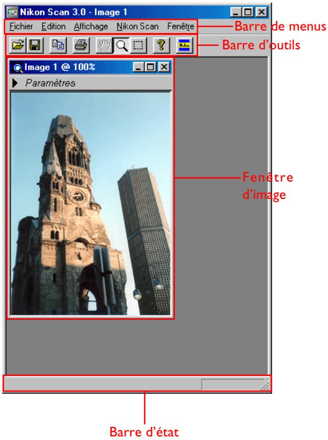 NIKON SCAN - La fenêtre de nikon scan (windows) - 1