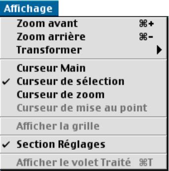 NIKON SCAN - Commande du menu édition - 1