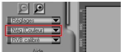 NIKON SCAN - Menu des types de supports - 1