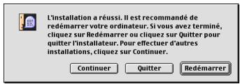 NIKON SCAN - Étape 10—quitter l'utilitaire d'installation - 1