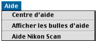 NIKON SCAN - Commande du menu édition - 4