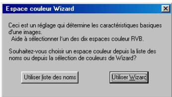 NIKON SCAN - Étape 8—sélectionner un profil RVB - 1