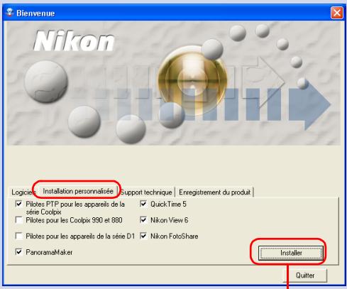 NIKON VIEW 6 - ii — Sélectionnez Assistant d'installation ou Installation personnalisée - 2