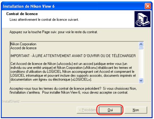 NIKON VIEW 6 - — Acceptez l'accord de licence - 1