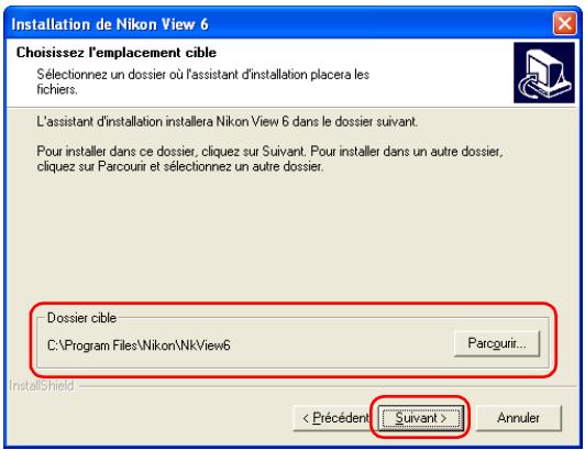 NIKON VIEW 6 - — Choisissez un emplacement pour Nikon View 6 - 1