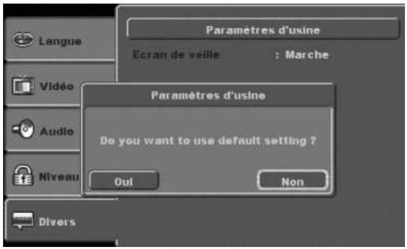 AKAI AD-3610 - Paramètres par défaut - 1