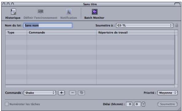APPLE QMASTER 3 - Interface de Apple Qmaster - 1