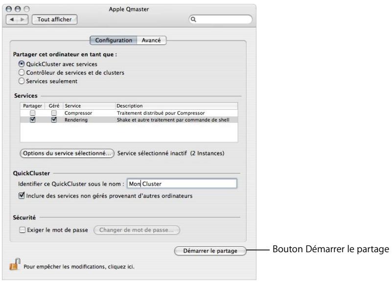 APPLE QMASTER 3 - Pour configurer un nœud de service intermédiaire pour exécuter des commandes Apple Qmaster sur des nœuds étendus : - 4