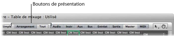 APPLE LOGIC EXPRESS 8 - Utilisation des présentations simple, arrangement et tout - 1