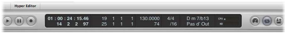APPLE LOGIC EXPRESS 8 - Zone d'affichage - 1