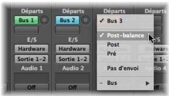 APPLE LOGIC EXPRESS 8 - Pour sélectionner l'une de ces options dans logic express : - 1
