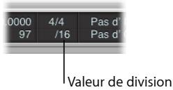 APPLE LOGIC EXPRESS 8 - Réglage de la tête de lecture avec l'écran de position - 2