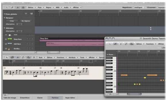 APPLE LOGIC EXPRESS 8 - Réglage de l'articulation du temps dans un projet - 2
