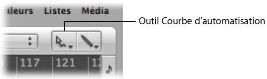 APPLE LOGIC EXPRESS 8 - Pour copier ou convertir les données d'automatisation d'un paramètre vers un autre : - 1