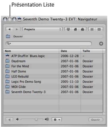 APPLE LOGIC EXPRESS 8 - Utilisation du navigateur - 1
