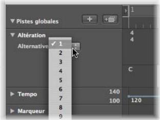 APPLE LOGIC EXPRESS 8 - Création et sélection d'articulations alternatives - 1