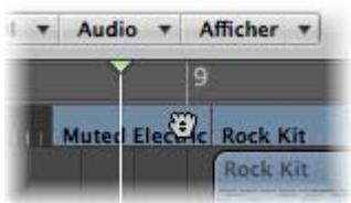 APPLE LOGIC EXPRESS 8 - Pour supprimer des marqueurs : - 1