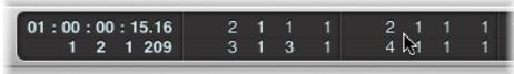 APPLE LOGIC EXPRESS 8 - Pour effectuer un enregistrement en mode autopunch : - 3