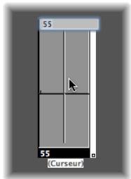 APPLE LOGIC EXPRESS 8 - Fonctionnement des curseurs - 1