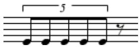 APPLE LOGIC EXPRESS 8 - Pour modifier l'affichage de notes existantes : - 2