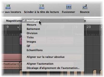 APPLE LOGIC EXPRESS 8 - Alignment des régions modifiées sur des positions temporelles - 1