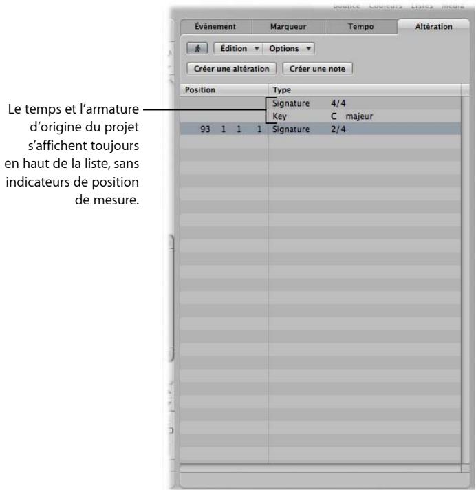 APPLE LOGIC EXPRESS 8 - Présentation de la liste des articulations - 1