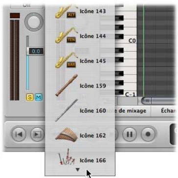APPLE LOGIC EXPRESS 8 - Menu déroulants et menus locaux - 1