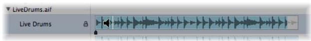 APPLE LOGIC EXPRESS 8 - Écoute des régions dans le chutier audio - 3