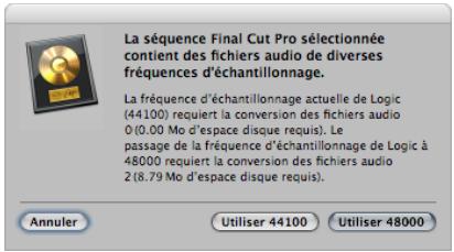 APPLE LOGIC EXPRESS 8 - Importation et exportation de fichiers XML final cut pro - 1