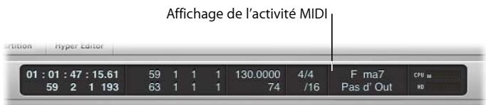 APPLE LOGIC EXPRESS 8 - Contrôle et réinitialisation des événements MIDI - 1