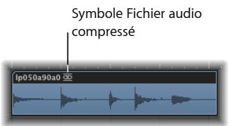 APPLE LOGIC EXPRESS 8 - Remarque relative à l'importation des fichiers audio compressés - 1